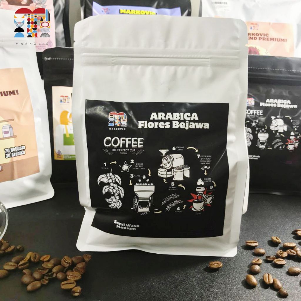 

Roast Bean Biji Kopi Arabica Flores Bajawa