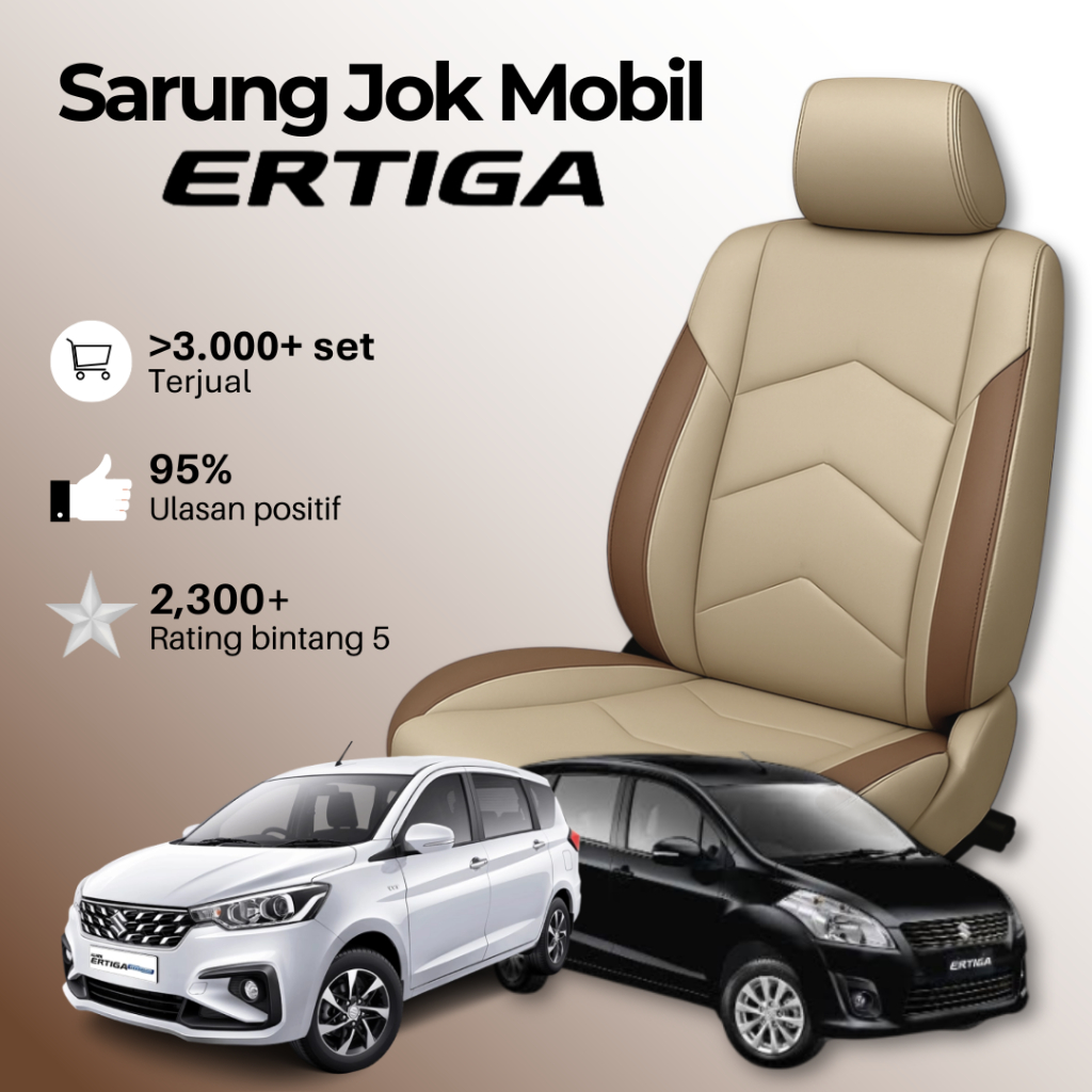 SARUNG JOK ERTIGA ALL NEW ERTIGA COVER JOK MOBIL KULIT LANGSUNG PRODUSEN HARGA TERMURAH