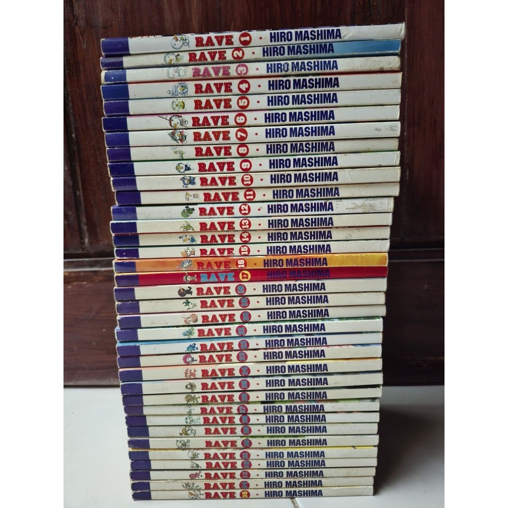 komik rave master set