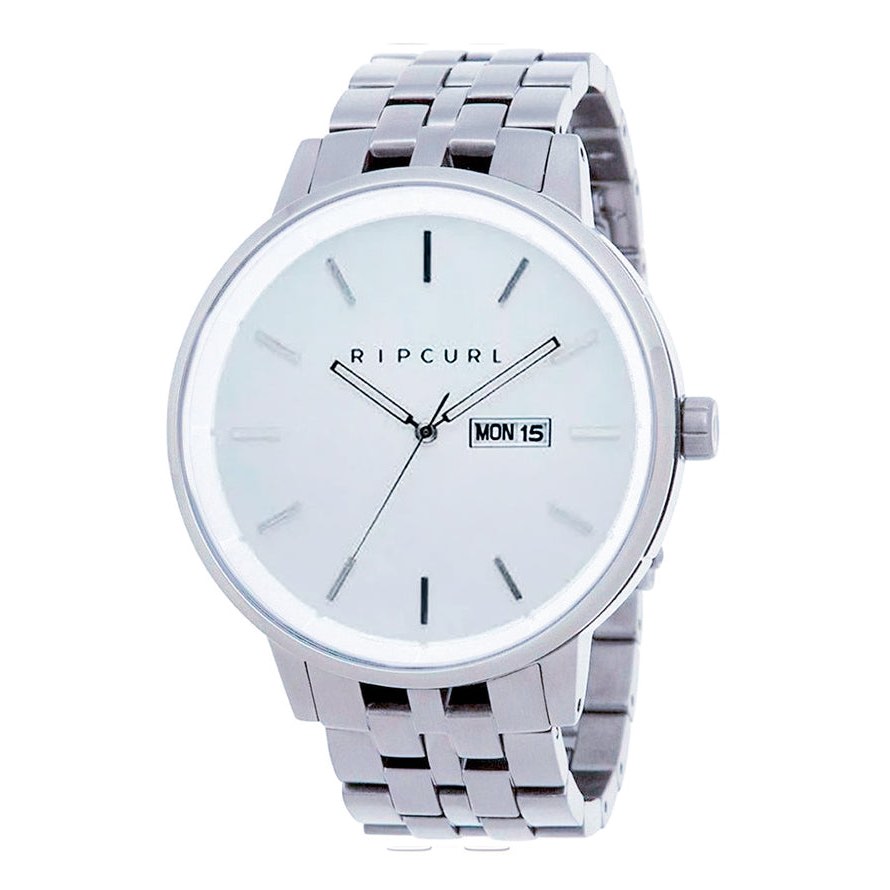 Jam Tangan Ripcurl Detroit Silver Stainless Steel Watch - Silver