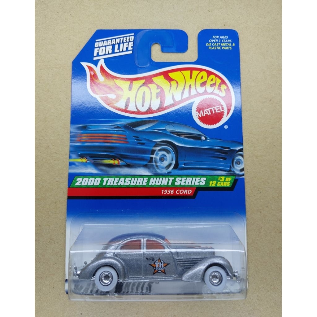Hot Wheels 1963 CORD = 2000 SUPER Treasure Hunt + VARIAN VELG