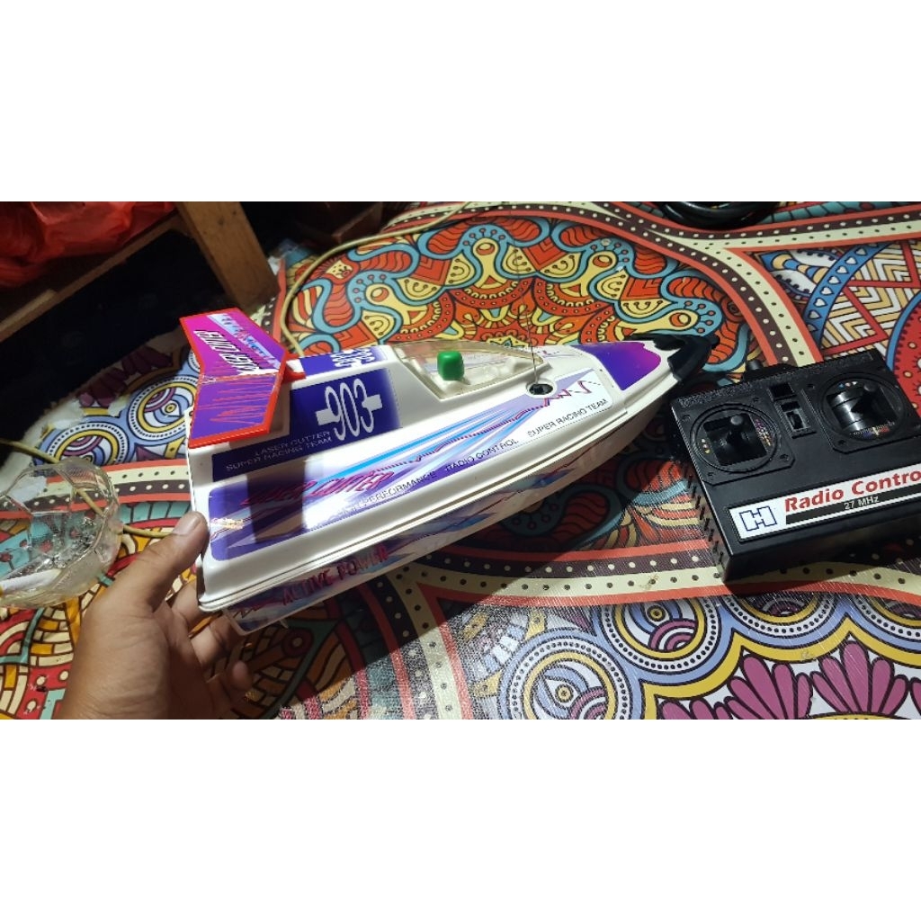 rc boat jadul