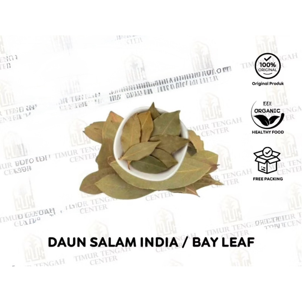 

DAUN SALAM KERING INDIA DAUN SALAM INDIA BAY LEAF PREMIUM DAUN SALAM 5GRAM