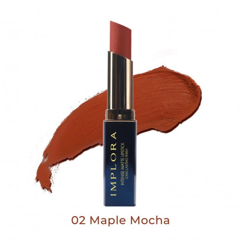 lipstik implora long lasting intense matte lipstik batang implora original