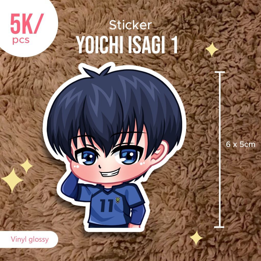 

Stiker yoichi isagi anime blue lock anti air