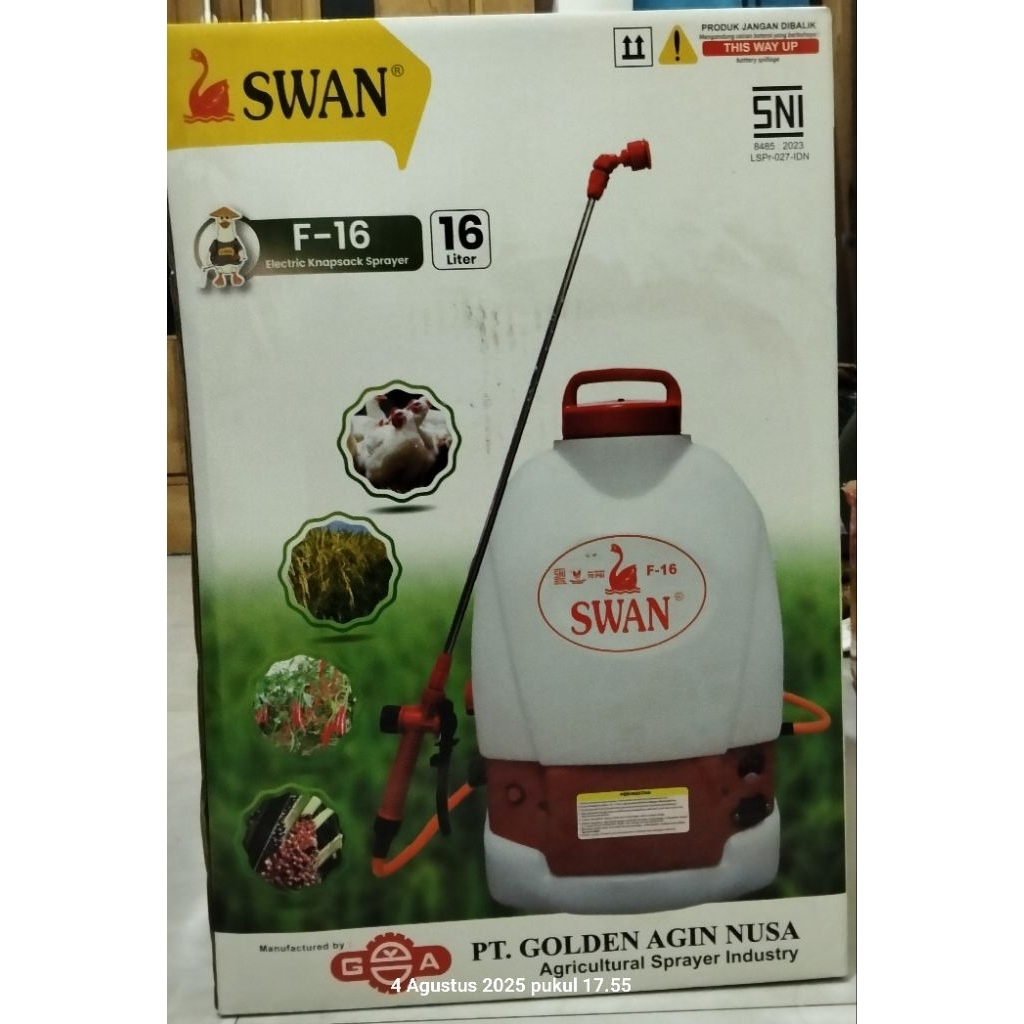 SPRAYER SWAN F-16 16 LITER