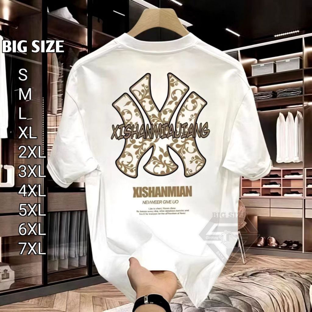 Kaos Kombinasi Distro Terbaru Big Size, Over Size Tshirt WY BATIK Size S M L XL 2XL 3XL 4XL 5XL 6XL 