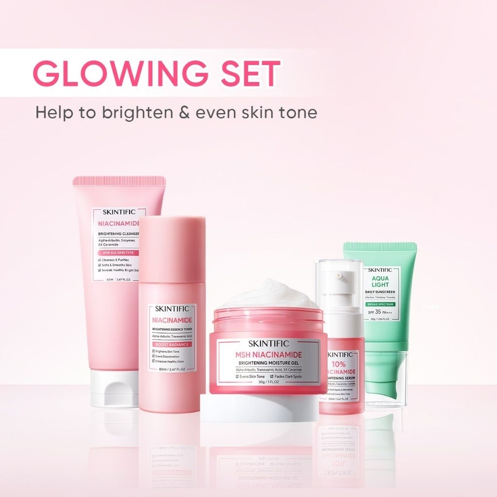 Skintific glowing set