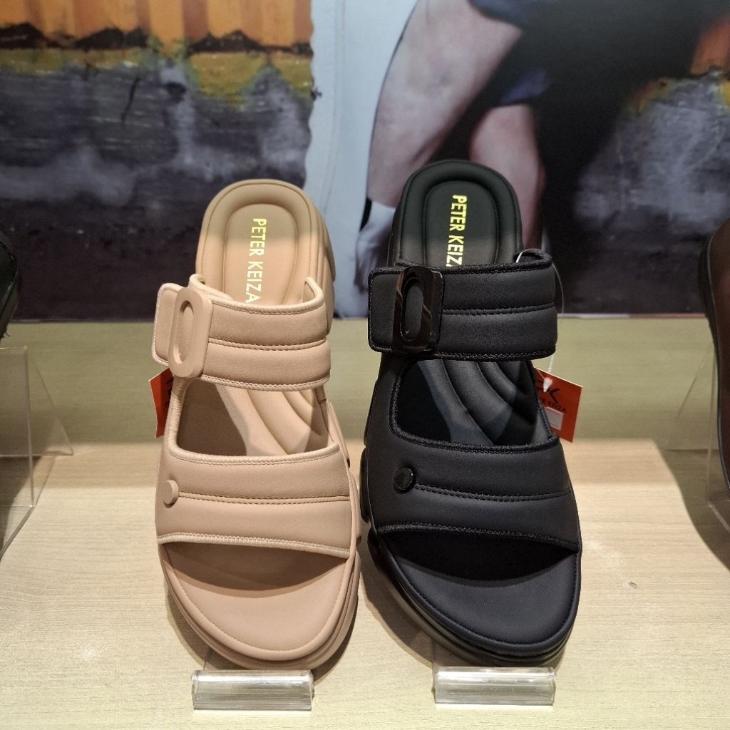 Sandal Wedges Wanita PETER KEIZA ORI