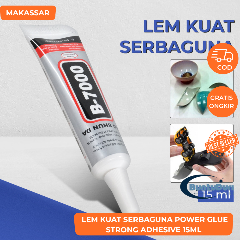 

Lem Kuat Serbaguna Power Glue Strong Adhesive 15ml