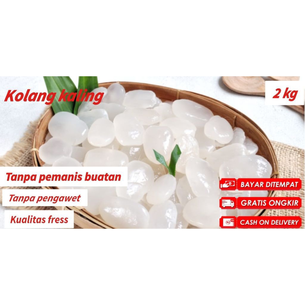 

biji kolaang kaaling super Unggul 2 kg press sangat kennyal