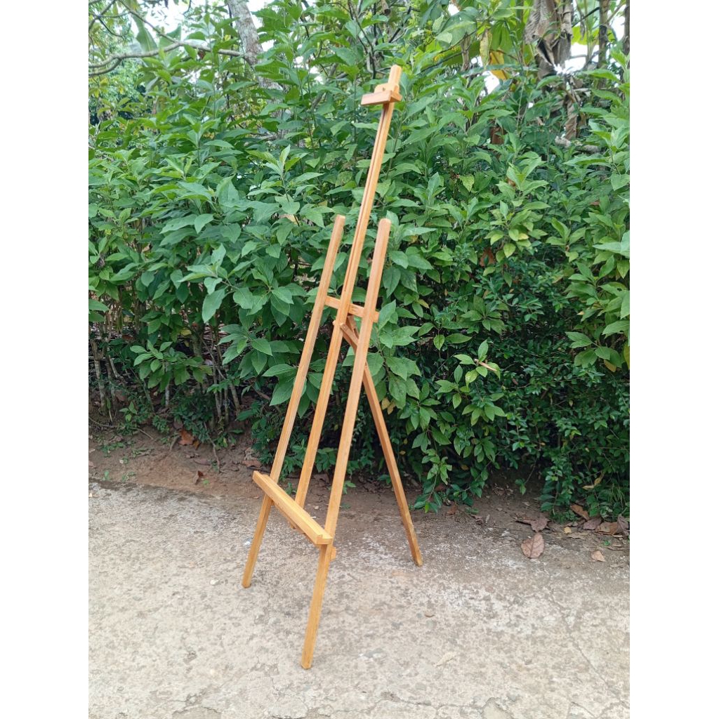 

EASEL LUKIS / STAND FOTO 150CM KAYU WARU PILIHAN
