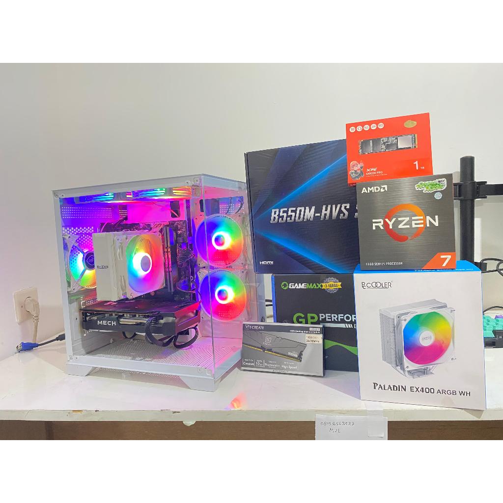 PC GAMING RENDERING AMD RYZEN 7 5700X Feat MSI RX 6600 XT 8GB