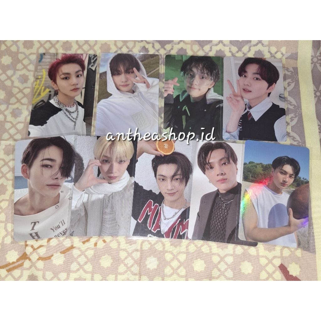 OFFICIAL PHOTOCARD ENHYPEN JUNGWON SUNOO NI-KI JAY BINDER MEMKIT HOODIE POM HANAKAI SADAME