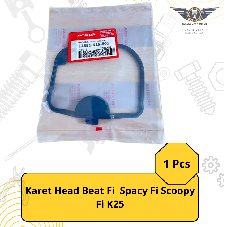 Karet Head Beat Fi Gasket Head Cover Spacy Fi Scoopy Fi K25