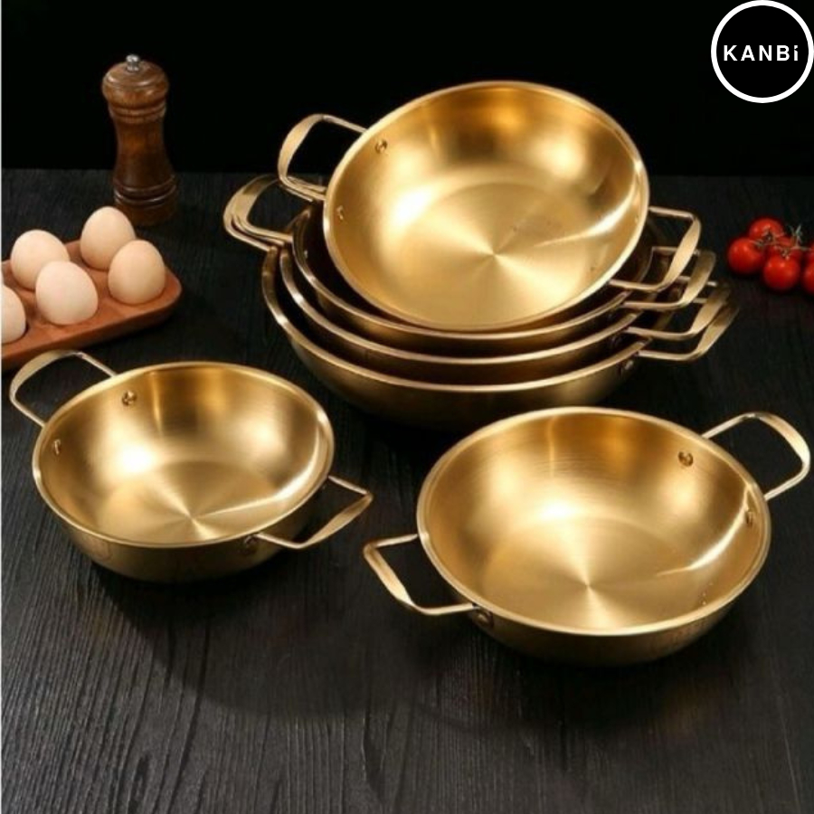 Panci Ramyun Korea | Panci Ramen | Panci Stainless Korea Gold | Panci Ramyeon Korea