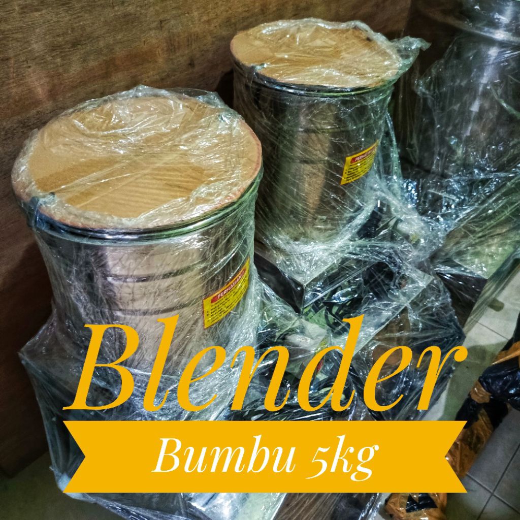 Blender Bumbu Jumbo / Mesin Selep Bumbu 5kg