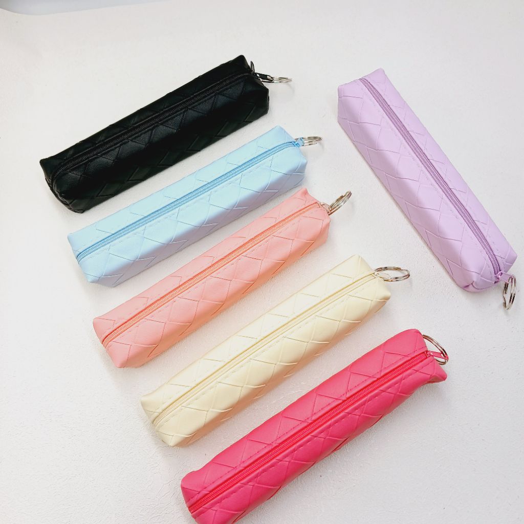 

Tempat Pensil Motif Kotak Anyaman - Tempat Pensil Motif Kotak - Pencil Case 0038