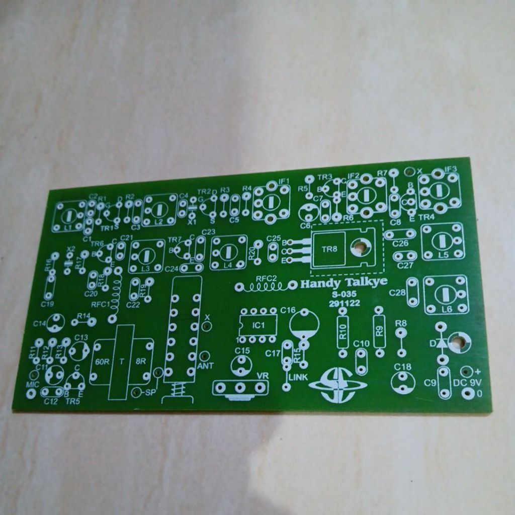 [KASBAH OURDOOR] Pcb walky talky 27 mhz cb radio 11 meter band