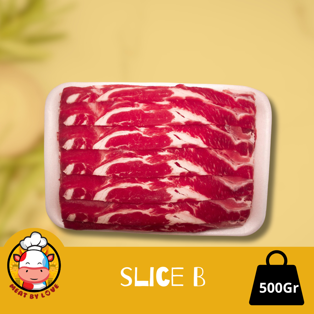 

Daging Sapi Slice Yakiniku / Shabu-shabu Low Fat 500gr