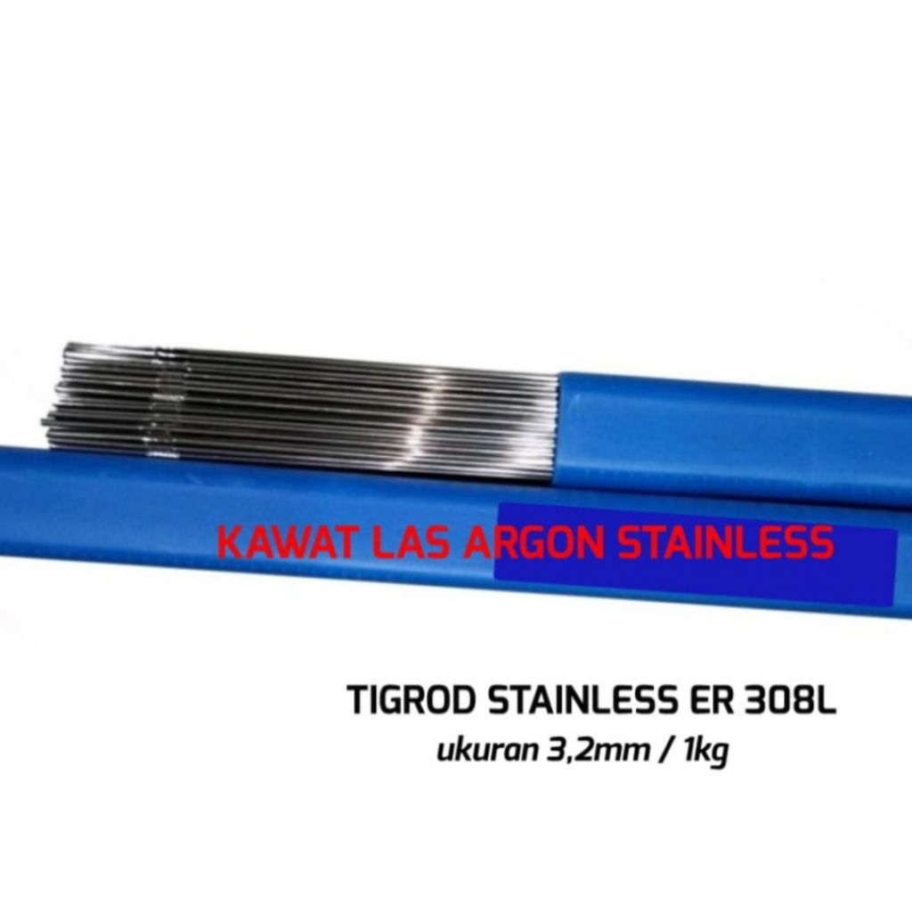 kawat las Argon stainless 308L 3.2mm 1kg