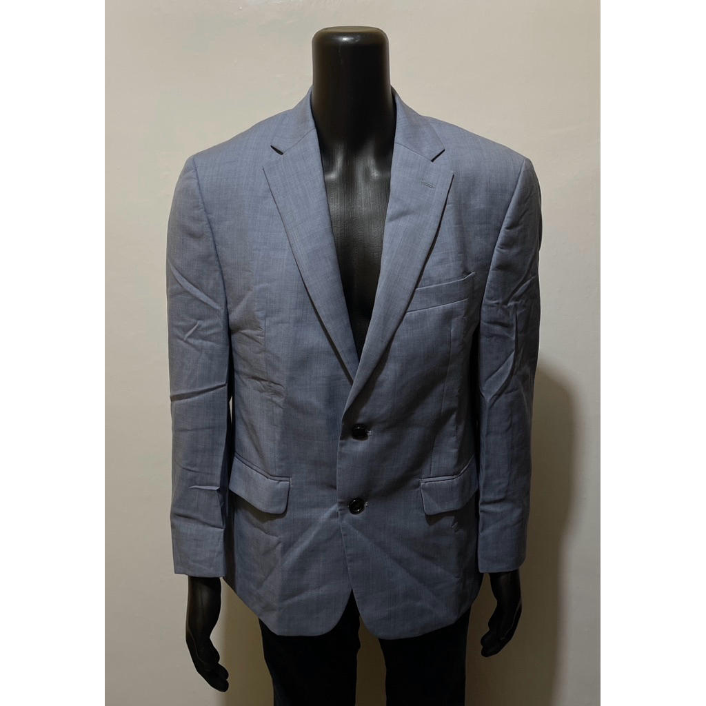 ralph lauren blazer biru muda jas casual L