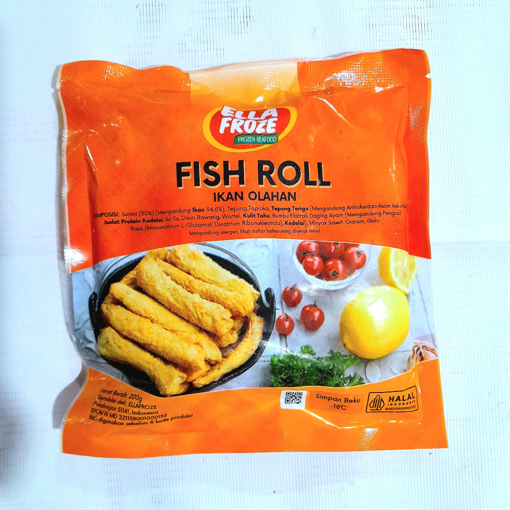 

Ellafroze Fish Roll 200gr
