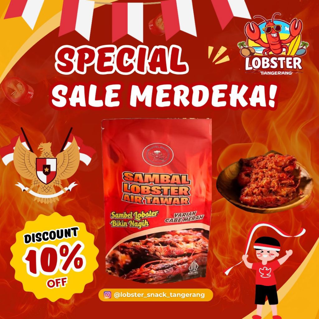 

Sambal Lobster Air Tawar 200 Gram