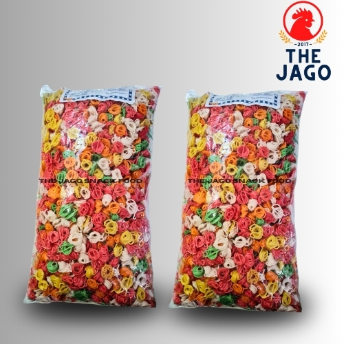 

Kerupuk Gelung Keong Besar Mentah per Ball - Mekar Maksimal Super Renyah Gurih