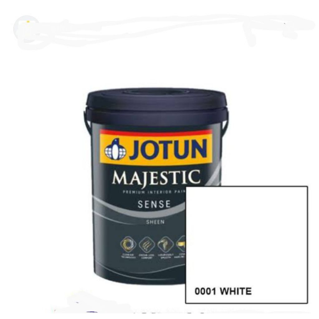 Cat jotun Majestic sense20 liter warna Morning Fog