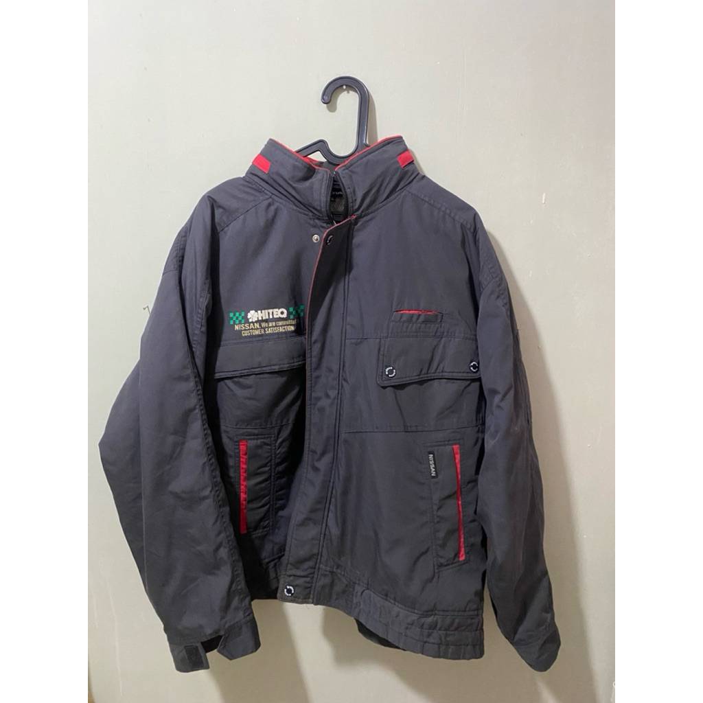 Jaket Vintage Racing Altia Nissan – Jaket Balap Retro JDM Original