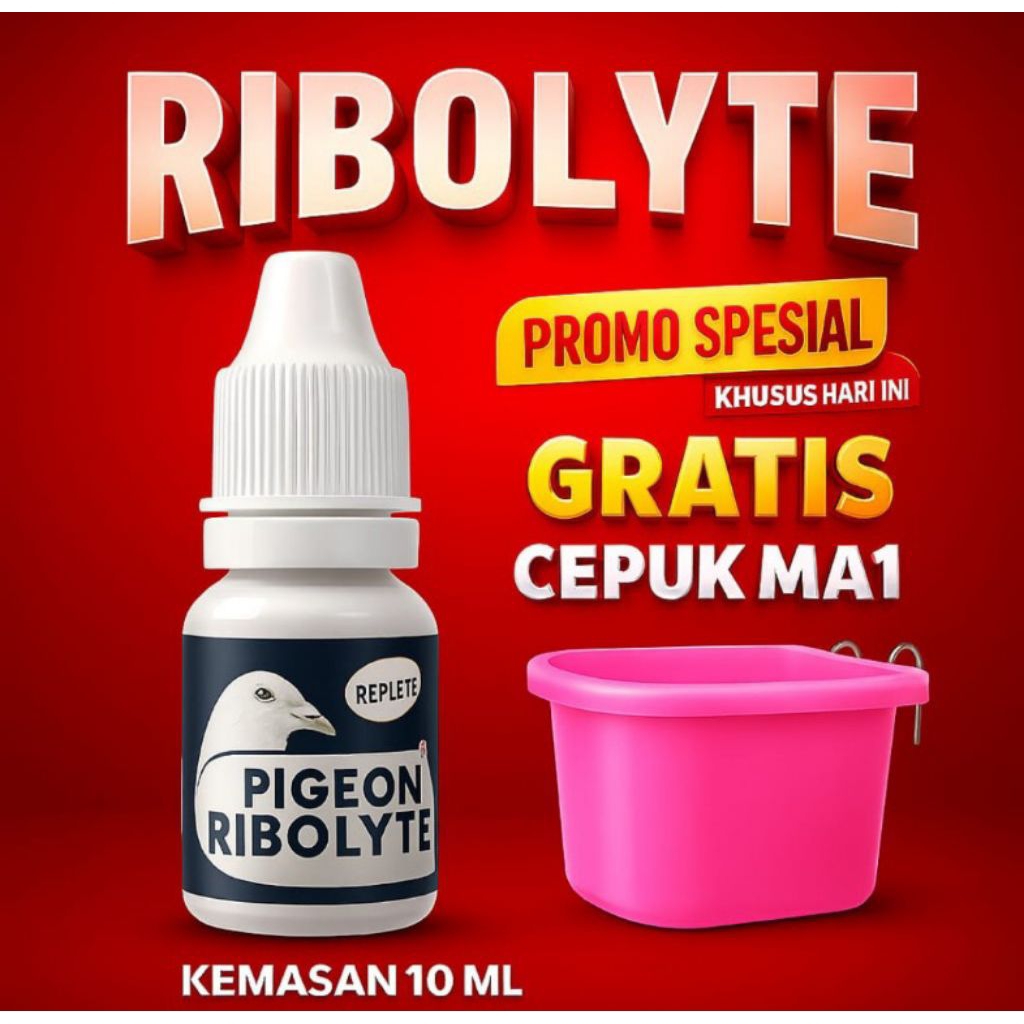 Vetafarm Rebolite 10ml Original Vetafarm Doping Penambah Stamina Merpati
