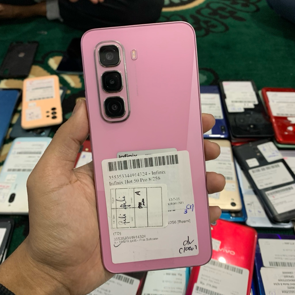 INFINIX HOT 50 PRO 8/256 NORMAL ORIGINAL | HP SECOND MURAH BERGARANSI