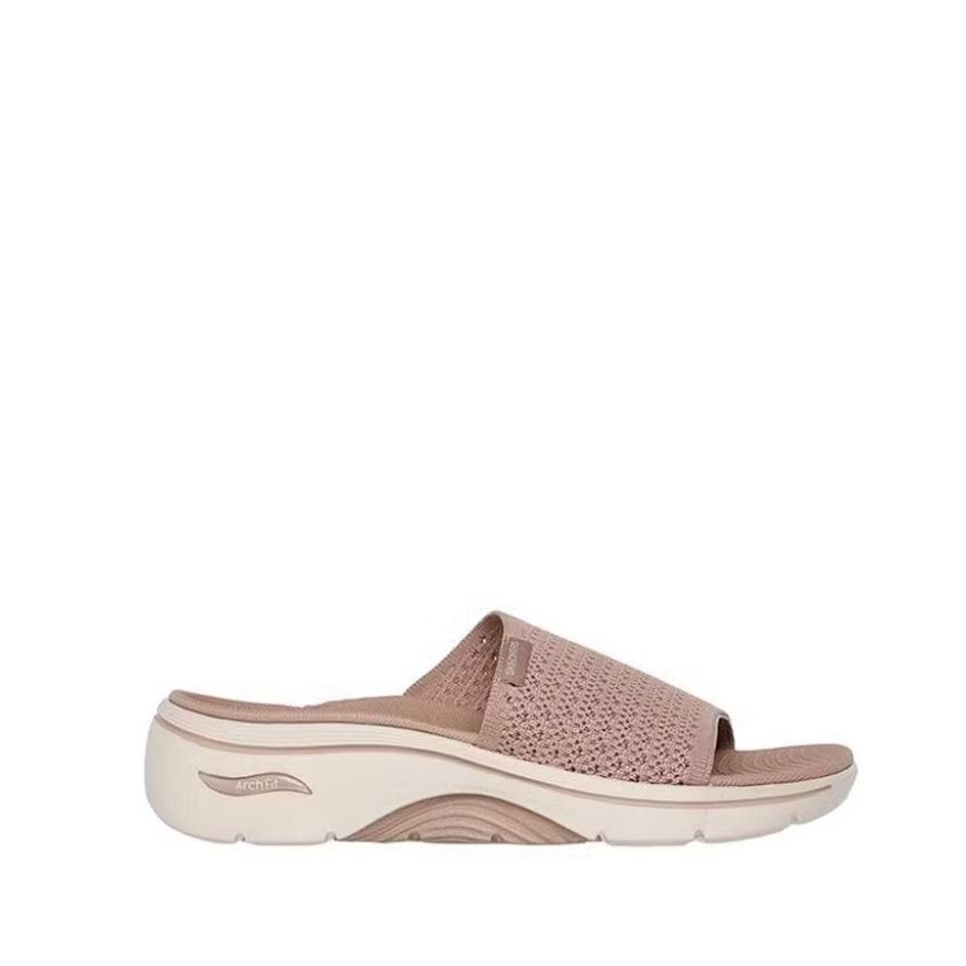 Skechers Go walk Arch Fit 2.0 Women's Sandal - Taupe Original