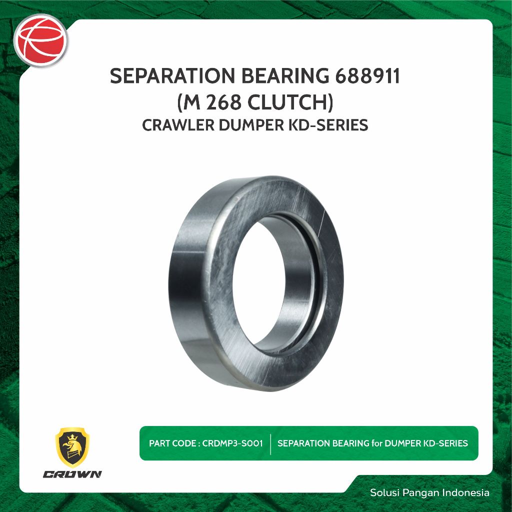 SEPARATION BEARING 688911 (M 268 CLUCTH) / SPAREPART FOR CROWN DUMPER KD SERIES / ALAT ANGKUT SERBAG