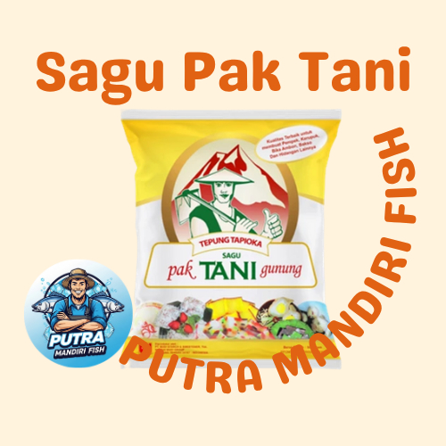 

Tepung Tapioka/Sagu Pak Tani Gunung/ Pak Tani Kuning 500gr