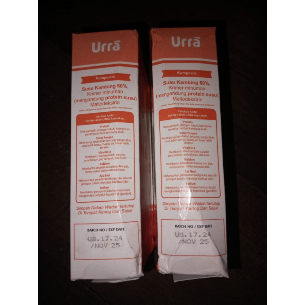 

susu urra kambing original