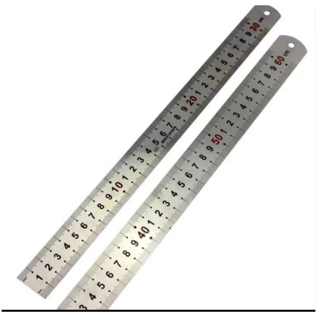 

Penggaris stainless steel 150 cm