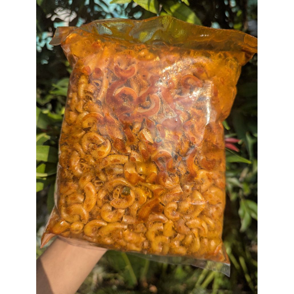 

250 Gr Makaroni Cikruh Tidak Keras Xtra Pedas Murah Premium Snack