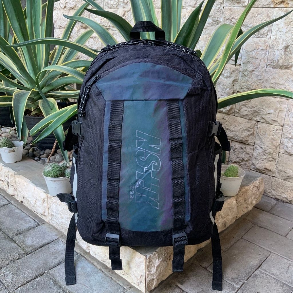 NASTYKICK X SHOOPEN ALPHA BACKPACK BLACK NSTK