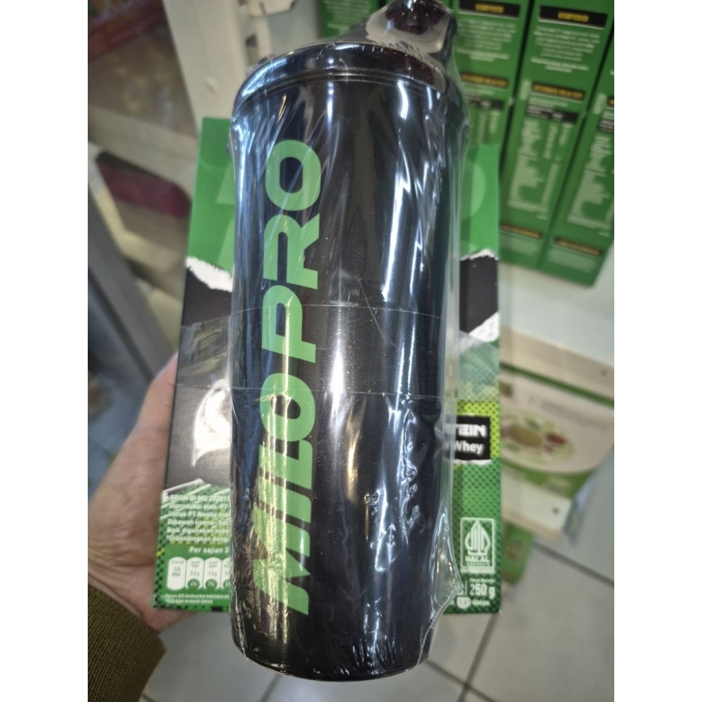 

MILO PRO HIGH PROTEIN MINUMAN KESEHATAN TINGGI PROTEIN FREE TUMBLER 250gr