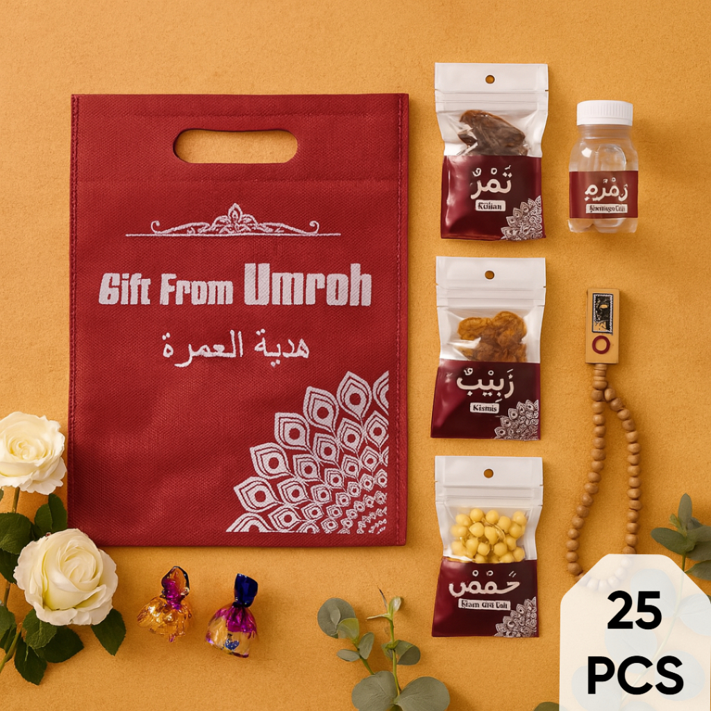 

Paket Oleh-Oleh Haji Umroh Paket A-H 25PCS