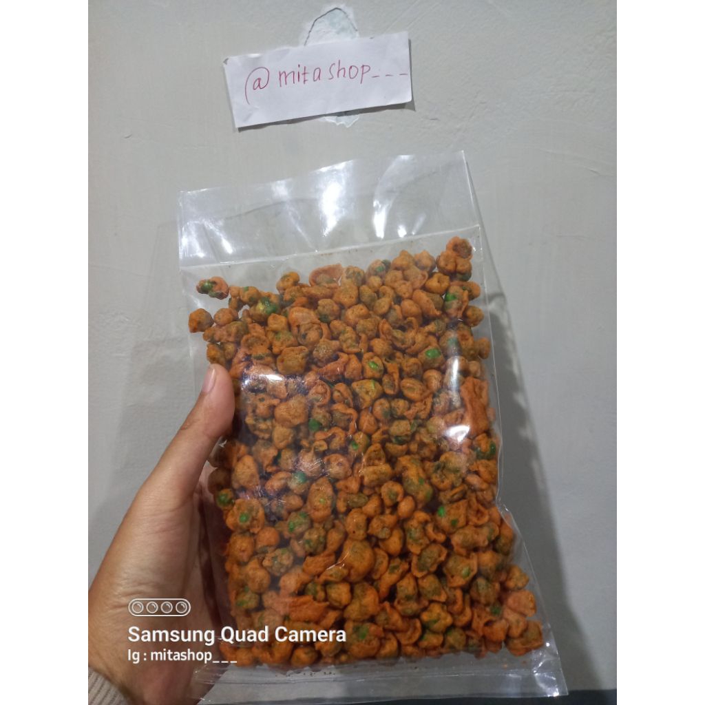 

Kacang Polong hijau Tepung Pedas 250gram |Kacang | Polong |Kacang jaipong kiloan