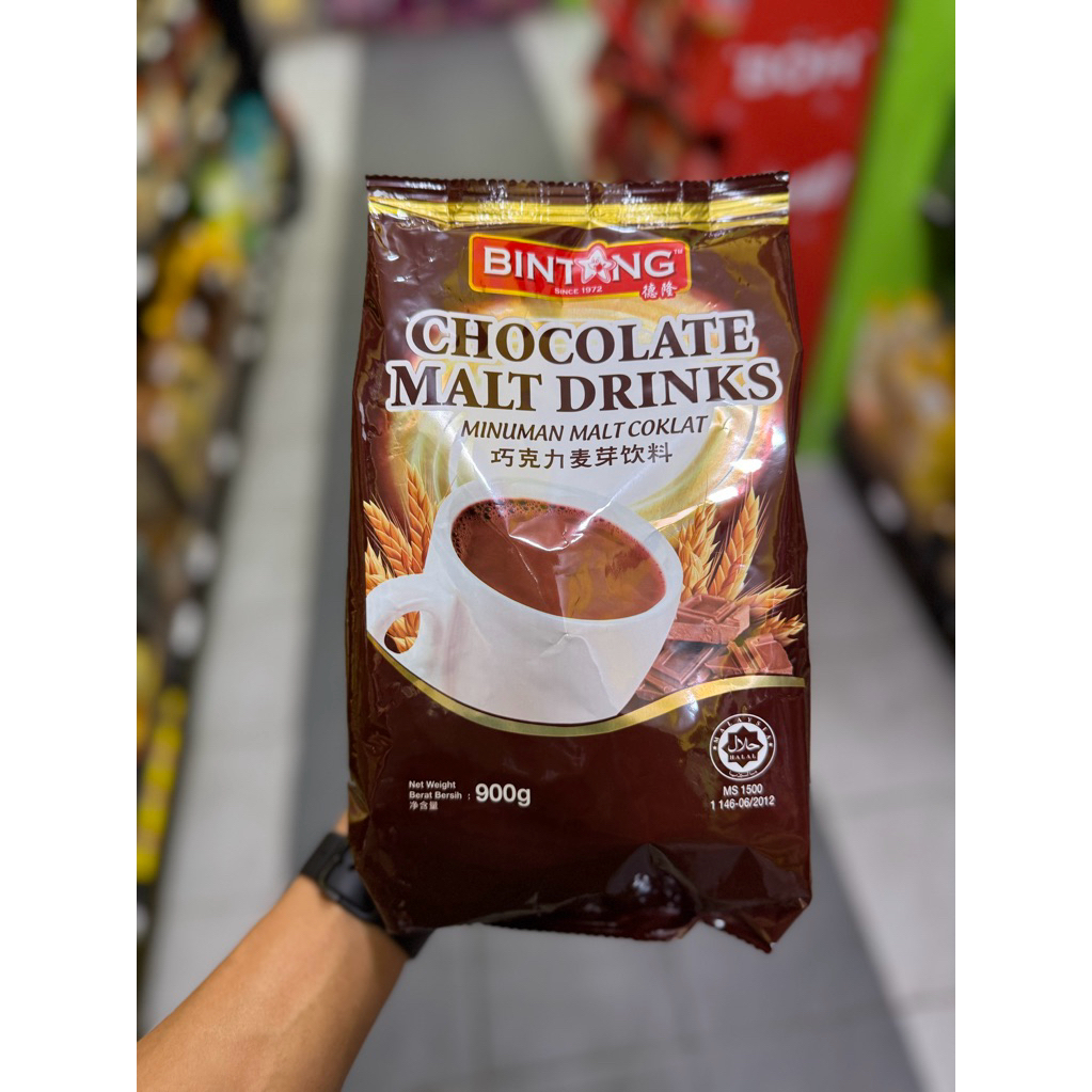 

Bintang chocolate malt drink 900g / minuman malt coklat