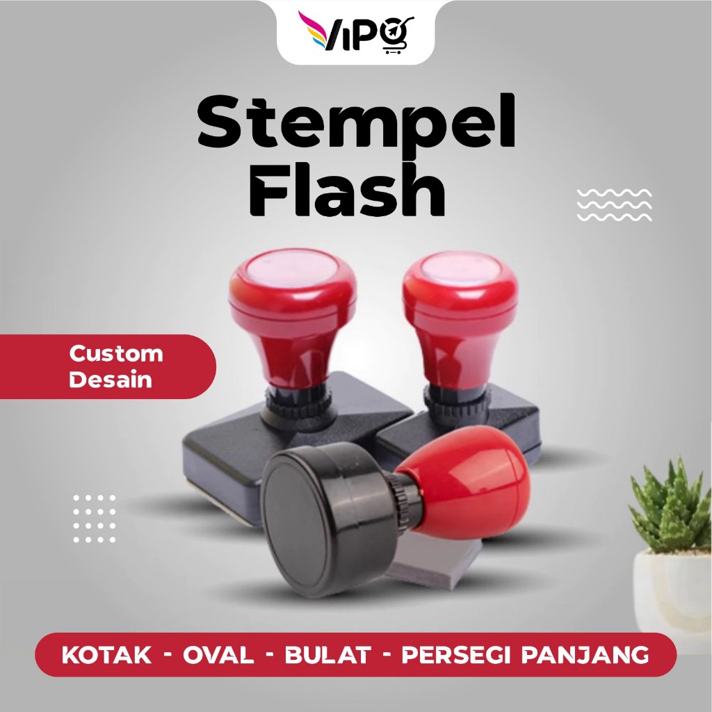 

Stempel Flash Bulat / Stempel Custom Warna / Stempel / Stempel Flash Kotak