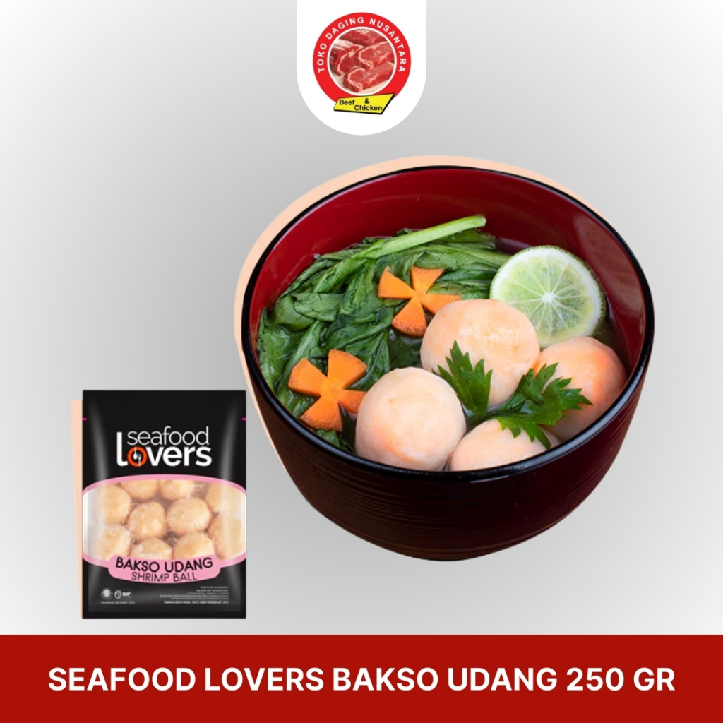 

SEAFOOD LOVERS BAKSO UDANG 250 GRAM