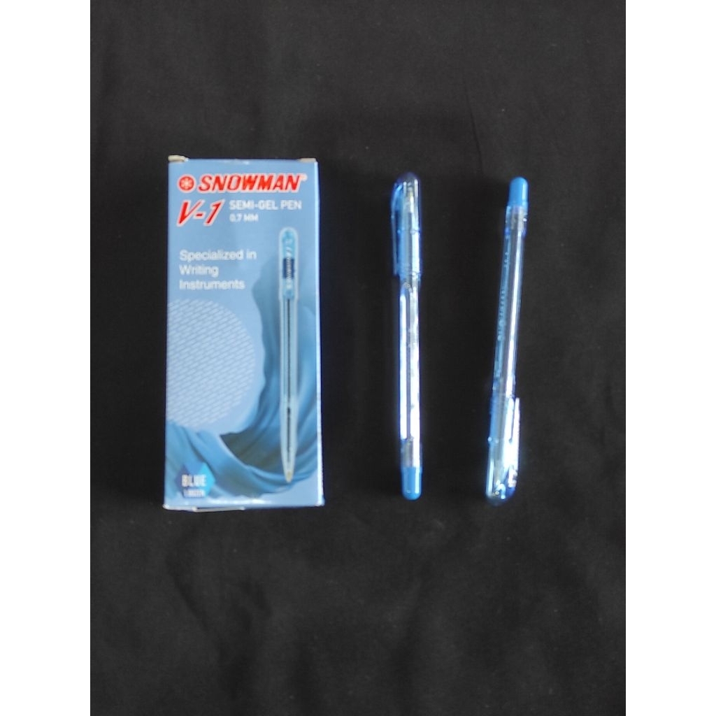 

Snowman Pulpen V1 Biru (perlusin)
