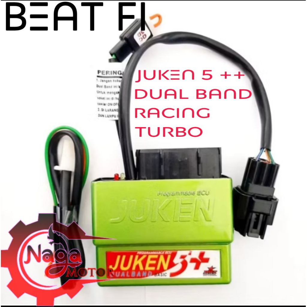 ECU JUKEN 5 ++ PLUS BRT BEAT FI DUAL BAND/RACING TURBO