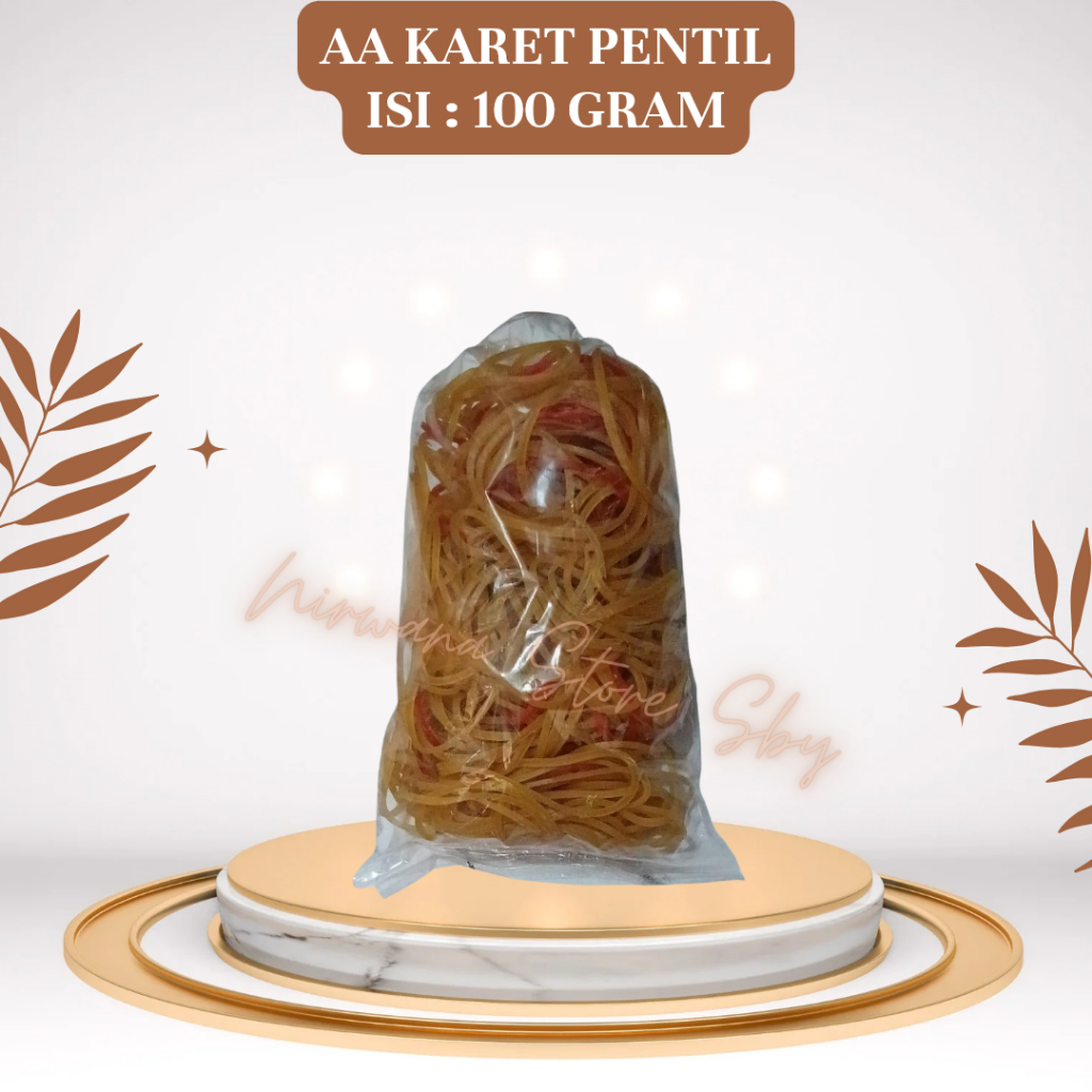 

(100 Gram) AA Karet Pentil