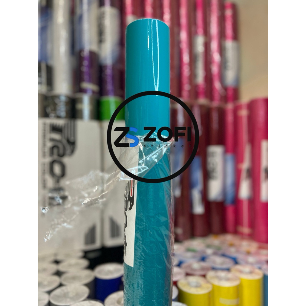 stiker skotlet biru toska skotlet biru tosca